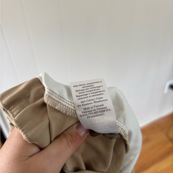 Everlane men's performance chino pull on shorts light tan khaki M - Picture 6 of 6